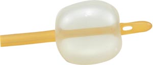 Amsino AS42014 Foley Catheter 14FR 2-Way Silicone Coated Latex 30cc Balloon 10/bx
