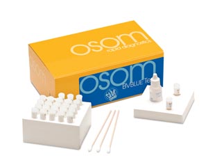 Sekisui 183 OSOM BVBLUE Test CLIA Waived 25 tests/kit (Ships on ice) (Expiry date lead 90 days)