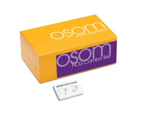 Sekisui 124 OSOM hCG Combo Pregnancy Test CLIA Waived (Urine) 25 tests/kit