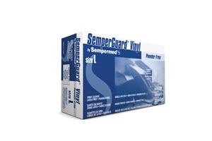 Sempermed USA VPF104, SEMPERMED SEMPERGUARD VINYL POWDER FREE INDUSTRIAL GLOVE Glove, Industrial, Disposable, Vinyl, Large, Powder Free (PF), Smooth Surface, Beaded Cuff, Ambidextrous, 100/bx, 10 bx/cs, CS
