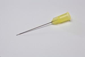 Cardinal Health 8881471273 Endodontic Irrigation Needle 27G x 1¼ (31.7mm) Yellow Sterile 25/bx 4 bx/cs