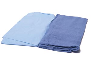 Dukal CT-08B OR Towel Sterile 8s Blue 8/pk 10 pk/cs