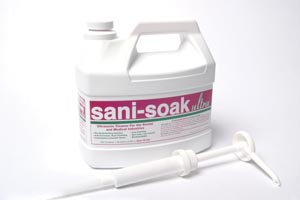 Enzyme Industries 5198-NDC, ENZYME INDUSTRIES SANI-SOAK ULTRA Sani-Soak Ultra Enzymatic Cleaner, Lemongrass Lavender, Gallon, 4/cs, CS