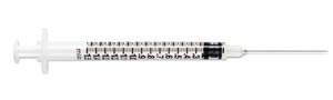 UltiMed 5155, ULTIMED ULTICARE LOW DEAD SPACE NON-SAFETY SYRINGES Syringe, Low Dead Space, 1.5mL, 22G x 1, 100/bx, BX