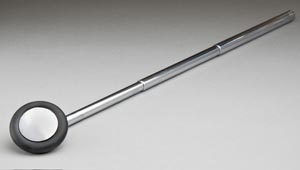 Percussion Hammer, Babinski, Chrome Plated Steel Handle Adjusts From 6-1/2"-15", Latex Free (LF)