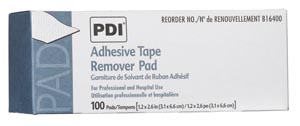 Pdi Adhesive Tape Remover Pad Case B16400 By Pdi - Professional Disposables Int