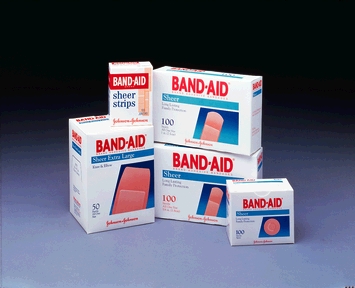 J&J Band-Aid Sheer Strips & Spots Case 005716 By Johnson & Johnson Consumer Pro