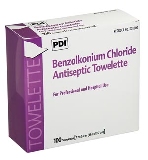Pdi Hygea� Benzalkonium Chloride Antiseptic Towelettes Case D35185 By Pdi - Pr