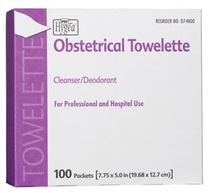 Pdi Hygea Obstetrical Towelette Case D74800 By Pdi - Professional Disposables 