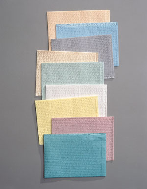 Tidi 3-Ply Tissue/Poly Towel & Bib Case 917410 By Tidi Products 
