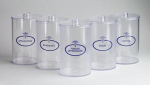 Tech-Medium Sundry Jars Case 4011 By Dukal 
