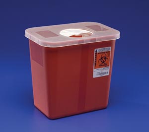 SHARPS CONTAINER 2gal RED