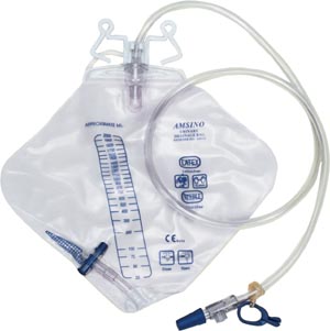Amsino Amsure Urinary Drainage Bags Case As302 By Amsino Internat