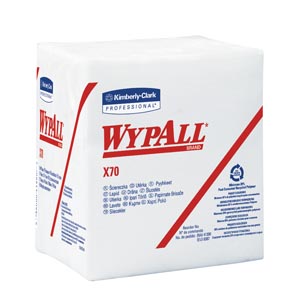 Kimberly-Clark Wypall X70 Workhorse Manufactured Rags Case 41200 By Kimberly-C