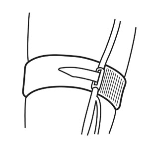 Halyard Catheter Leg Strap Case 36600 By Halyard Health 