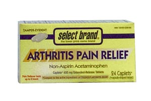 Saj Select Brand Non-Aspirin Arthritis Strength Case 4640058 By Saj Distributors