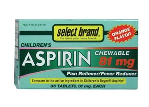 Saj Select Brand Aspirin-Tablets Case 8580201 By Saj Distributors 