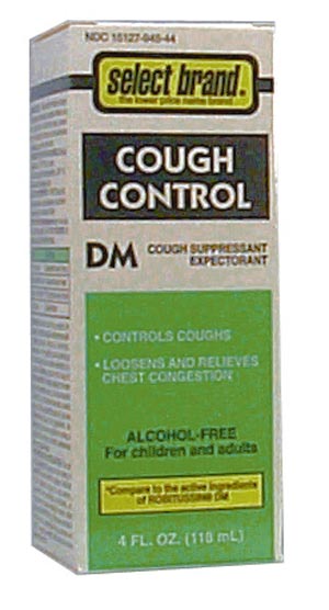 Saj Select Brand Liquid Cough Syrup Case 7210271 By Saj Distributors 
