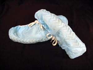 Dukal Shoe Covers Case 350E-10 Shoe Covers, Non Skid, X-Large, Blue, 100/bg