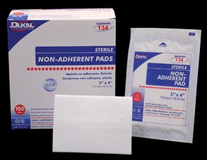 Dukal Non-Adherent Pads Case 134 By Dukal 