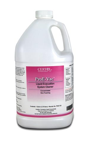 Certol Proe-Vac Liquid Evacuation System Cleaner Case Pvac128 By C