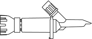 B.Braun Needle-Free Dispensing Pins 412005 One Case