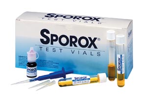 Sultan Sporox� Test Vials 75195 One Box
