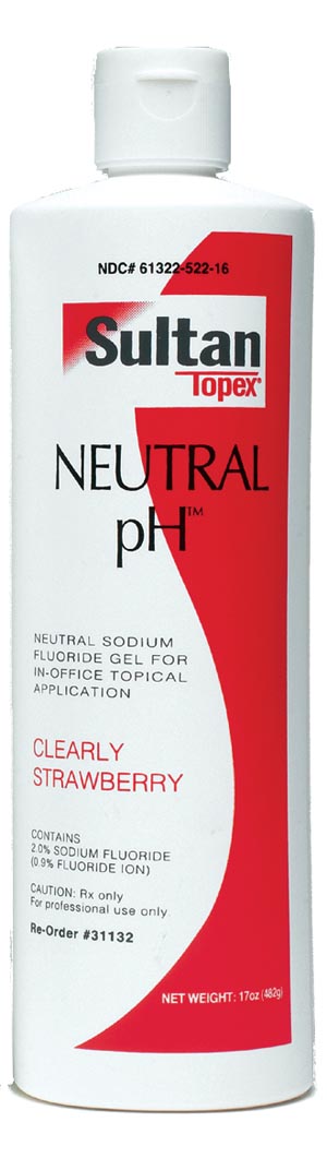 Sultan Topex Neutral Ph Fluoride Gel Ad31132 One Each