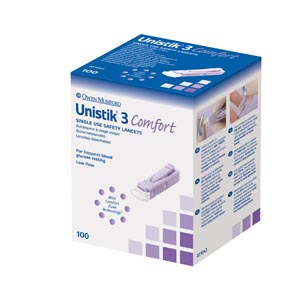 Owen Mumford Unistik 3 Pre-Set Single Use Safety Lancets Box At1042 By Owen Mum