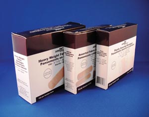 AMD Medicom Plastic Adhesive Bandages Box Ap0334 By Amd-Medicom