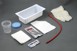 Amsino Amsure Urethral Catheterization Tray Case As87114 By Amsin