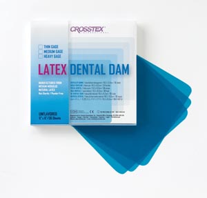 Crosstex Dental Dams Box 19300 By Crosstex International