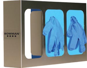 Bowman Triple Glove Dispensers Case Mfg. Part No.:GS-123 by Bowman Manufacturing Company, Inc.
