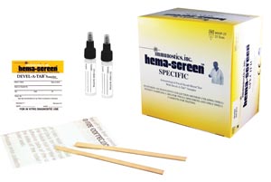 Immunostics Hema-Screen Specific Immunochemical Kit Hsspcas-25 By Immunostics