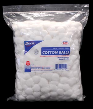 Dukal Cotton Balls Case 801 By Dukal 
