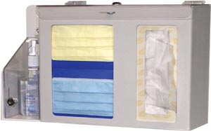 Bowman Respiratory Hygiene Station Case Mfg. Part No.:FD-062 by Bowman Manufacturing Company, Inc.