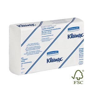 Kimberly-Clark Kleenex Slimfold Towels Case 04442 By Kimberly-Clark Professiona