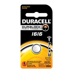 Duracell Electronic Watch Battery Case Dl1616Bpk By Duracell