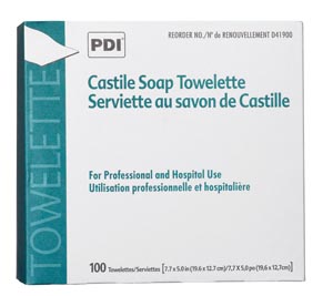 Pdi Castile Soap Towelette Case D41900 By Pdi - Professional Disposables Intl.