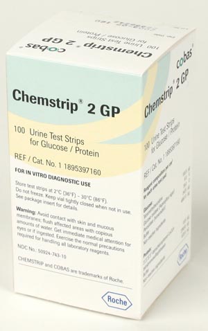 Roche Chemstrip Urinalysis Products 11895397160 One Each