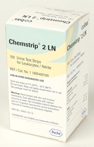 Roche Chemstrip Urinalysis Products 11895460160 One Each