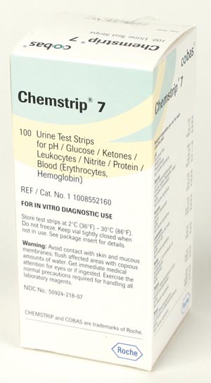 Roche Chemstrip Urinalysis Products 11008552160 One Each