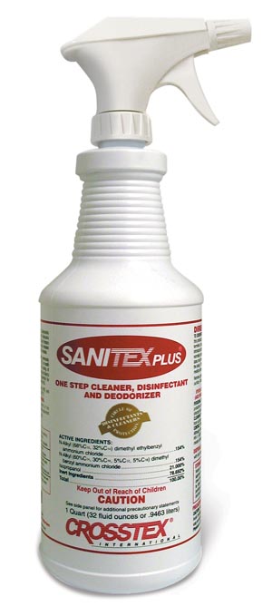 Crosstex Sanitex Plus Spray Disinfectant/Cleaner Case Jssdp By Crosstex Interna