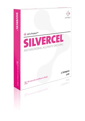 Acelity Silvercel Non-Adherent Antimicrobial Alginate Dressing Case 800112 By K