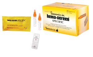 Immunostics Hema-Screen Specific Immunochemical Kit Hsspcas-10 By Immunostics