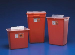 CARDINAL HEALTH LARGE VOLUME SHARPS CONTAINERS