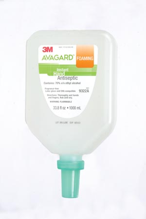 3M Avagard Foam Instant Hand Antiseptic Case 9322A By 3M Health Ca