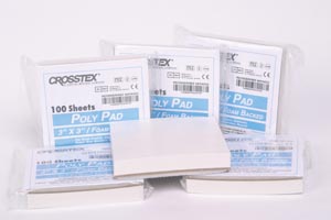 Crosstex Mixing Pads - Poly Coated Pack G Kpad33 By Crosstex International