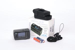 ADC Diagnostix 2100 Digital Fingertip Pulse Oximeter Each 2100 By 