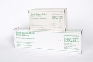 Bard Clean-Cath Vinyl Catheters Case 420614 By Bard Medical/Urolo